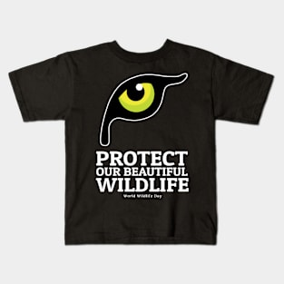 Protect our beautiful Wildlife Kids T-Shirt